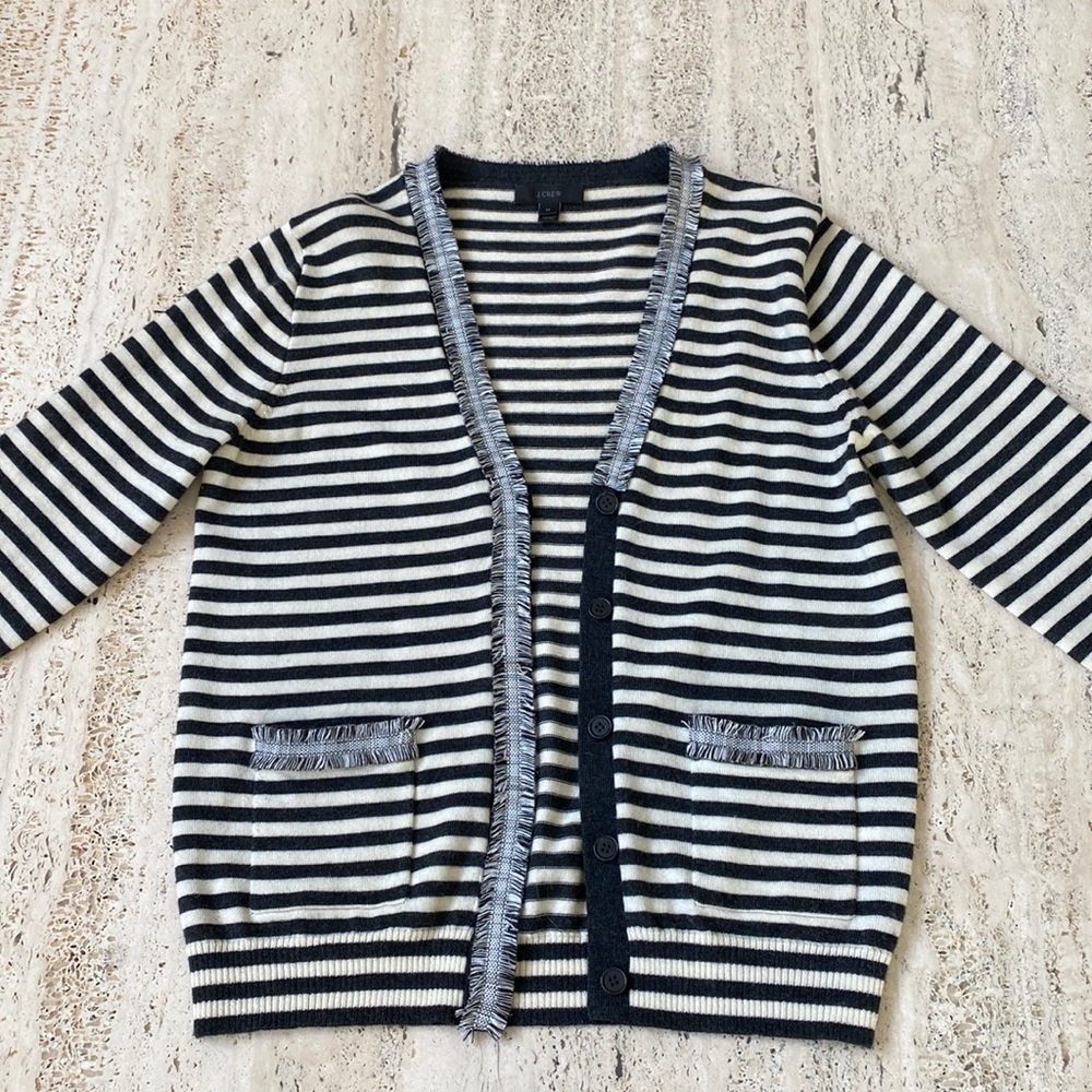 J Crew cardigan.